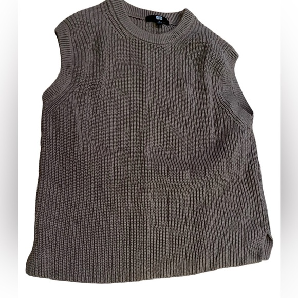 Uniqlo Brown Sweater Knit Tank - Picture 3 of 5